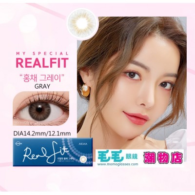 LENSME Realfit GRAY 30片 LENSME Realfit GRAY 30片